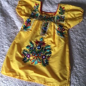 Traditional Mexican embroidered top or dress